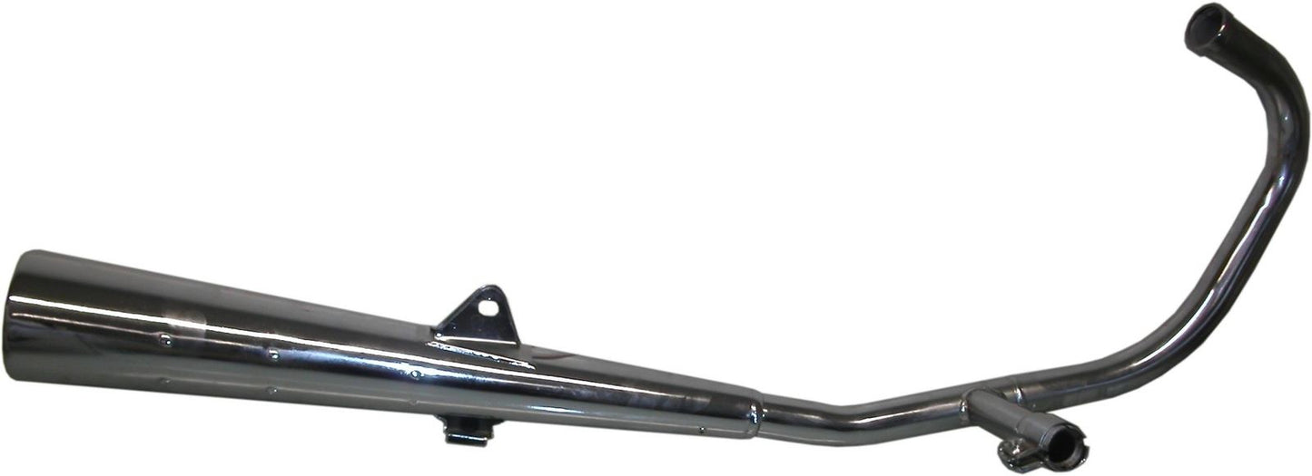 Exhaust & Downpipe Honda CB125TD Left Hand 82-88