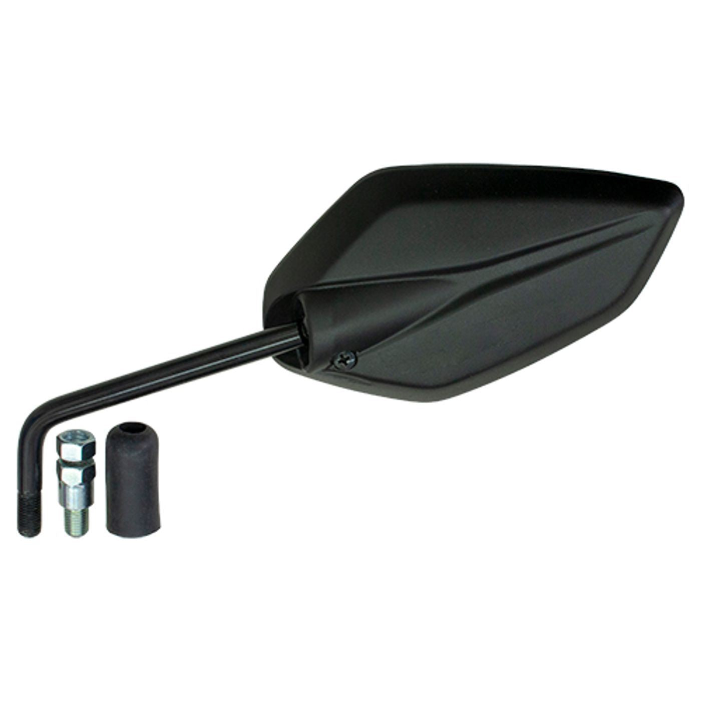 Mirror Left 10mm Black Yamaha GPD125 N-Max 15-18, 21-22 (E-Marked) OE Ref: 2DP-F6280-00, 2DP-F6280-10