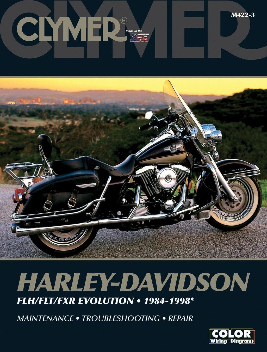 Clymer Manual For Harley Davidson FLH, FLT, FXR Evolution 84-98