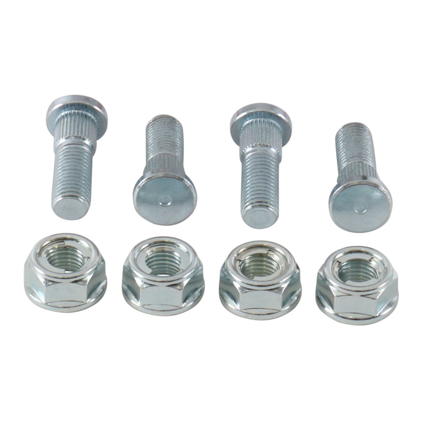 Wheel Stud and Nut Kit Front Kawasaki KVF400C Prairie 4x4 99-02, Polaris Phoenix 200 07-22, Sawtooth 200 2007, Kawasaki KVF400C Prairie 4x4 99-02, Polaris Phoenix 200 05-06, Phoenix 200 07-22, Sawtooth 200 2007