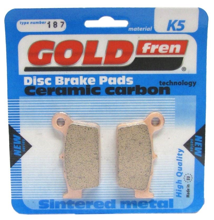 Goldfren Brake Pads K5-187, FA367, VD271, SBS790, FDB2162, DP940