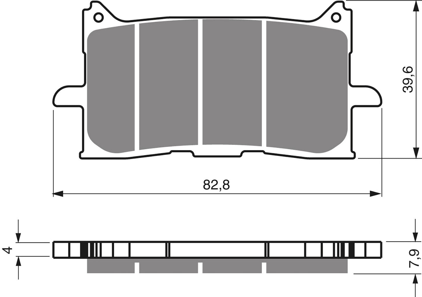 Goldfren Brake Pads AD379, FA679