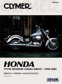 Clymer Manual For Honda VT750 Shadow Chain Drive 98-06