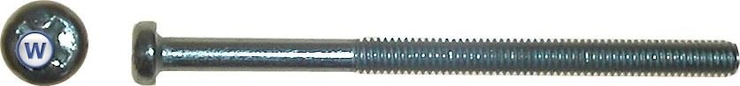 Screws Pan Head 4mm x 115mm(Pitch 0.70mm) (Per 20)