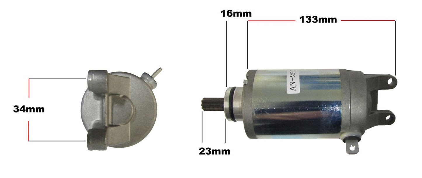 Starter Motor AN250, UH125