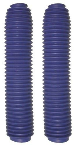 Fork Gaitors Large Blue 340mm Long Top 40mm Bottom 60mm (Pair)