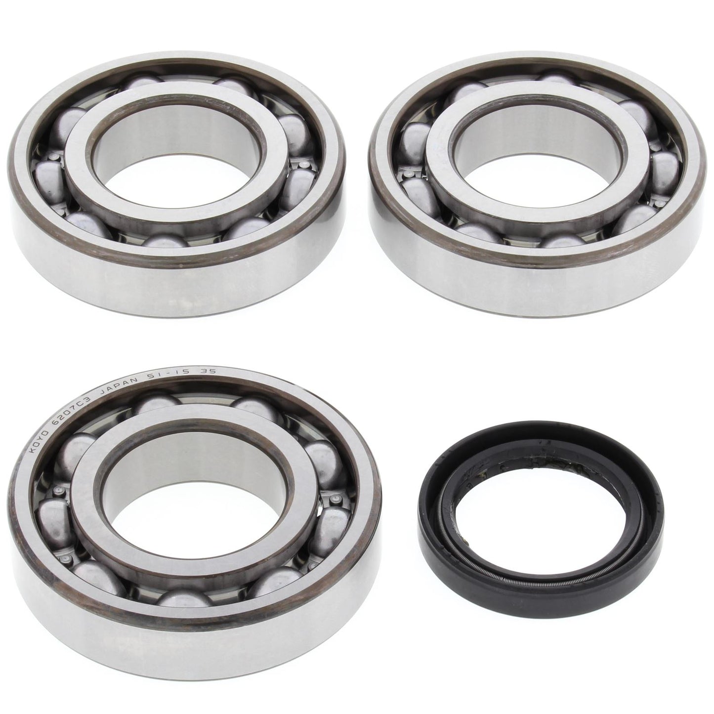 Crank Shaft Bearing Kit Polaris ATV 500 Pro 2002, Big Boss 500 6x6 98-02, Magnum 400L 6x6 96-97, Magnum 425 2x4 95-98, Magnum 425 4x4 1998, Magnum 500 2x4 HDS 2002, Magnum 500 4x4 99-01, Magnum 500 4x4 AA 2002, Magnum 500 4x4 AB/FB 2002, Magnum 5