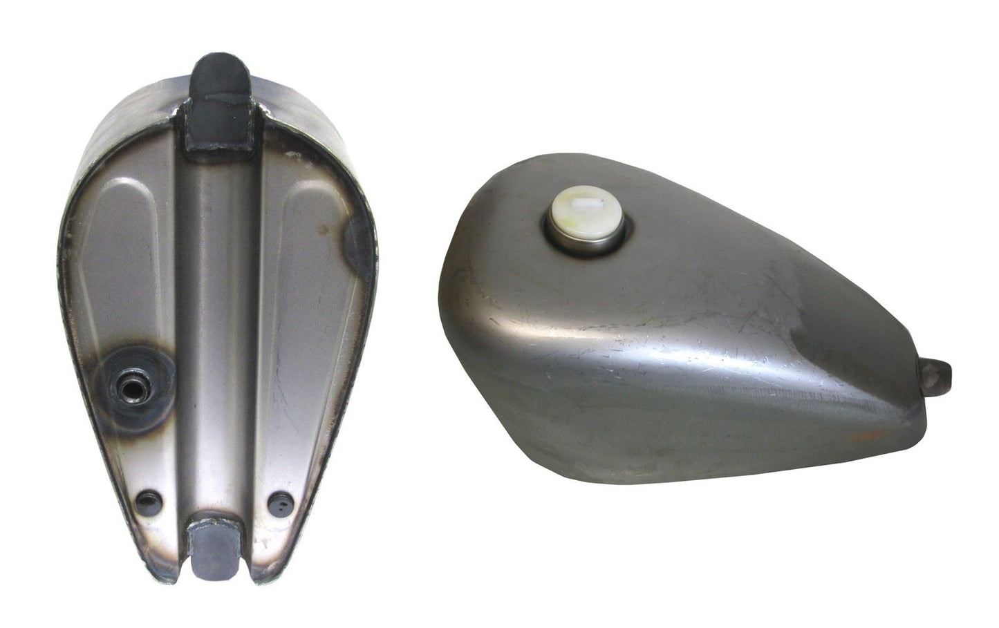 CUSTOM Harley STYLE 2.4 GALLON SINGLE CAP 450MM LENGTH 220MM WIDTH 55MM CEN