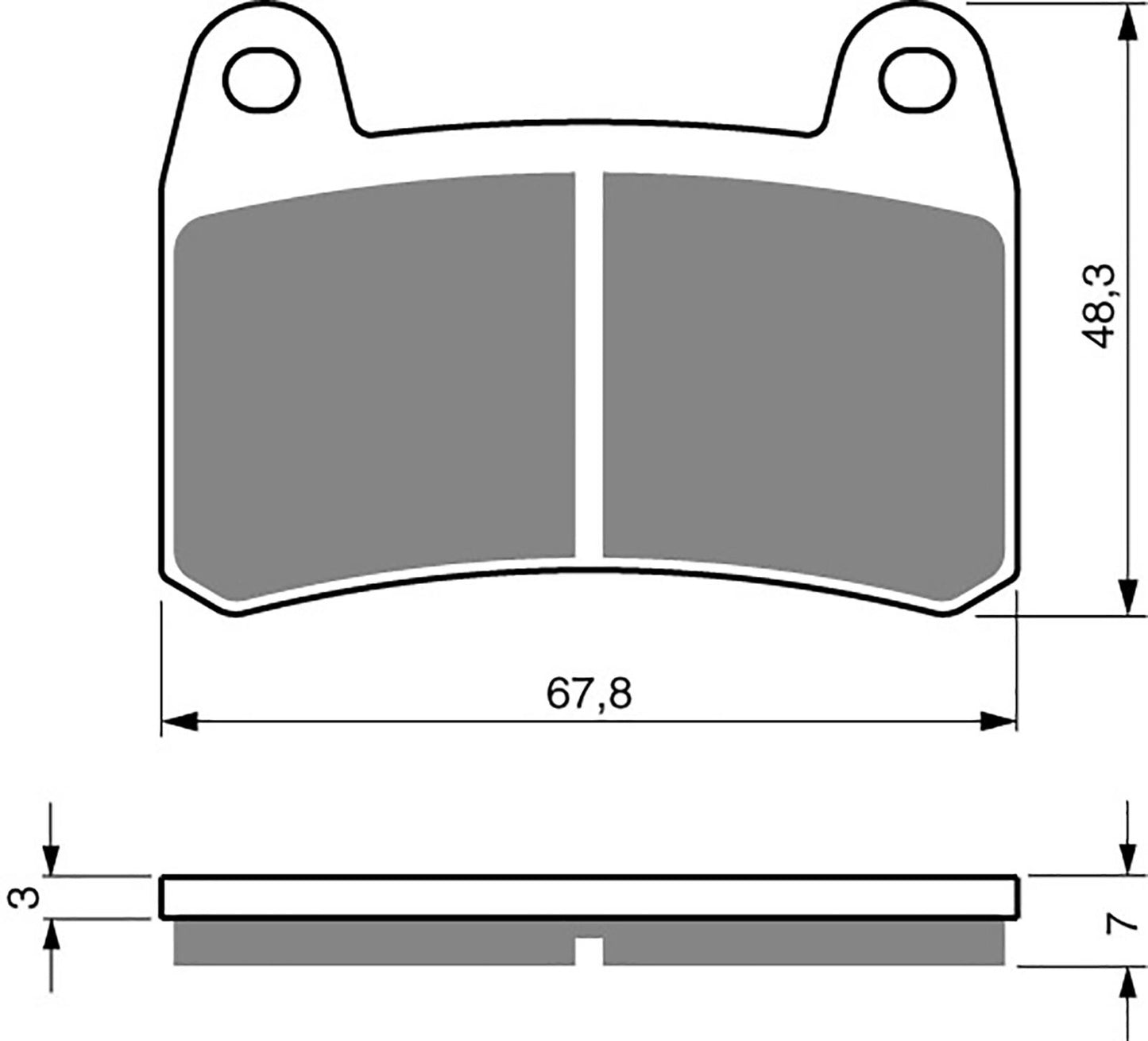 Goldfren Brake Pads AD361, FA658