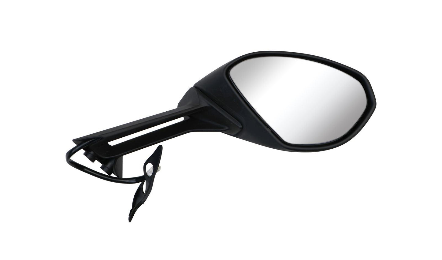 Mirror Right Fairing Black With Indicator Ducati Panigale 1199 2017, Panigale 1299 15-17, Panigale 959 16-19 (E-Marked) (28mm Centres) OE Refs: 523S0531A, 523S0531B, 523S0531C, 523S0531G, 523S0532C, 523S0532G