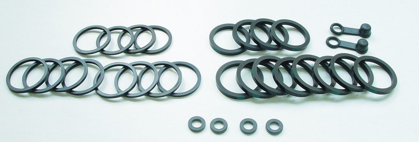 TourMax Brake Caliper Seal Rebuild Kit Front Suzuki GSX-R750 96-99, GSX-R1000 01-02, TL1000R 98-03, GSF1200 Bandit 01-02, GSX1300R Hayabusa 99-07, GSX1400 02-07