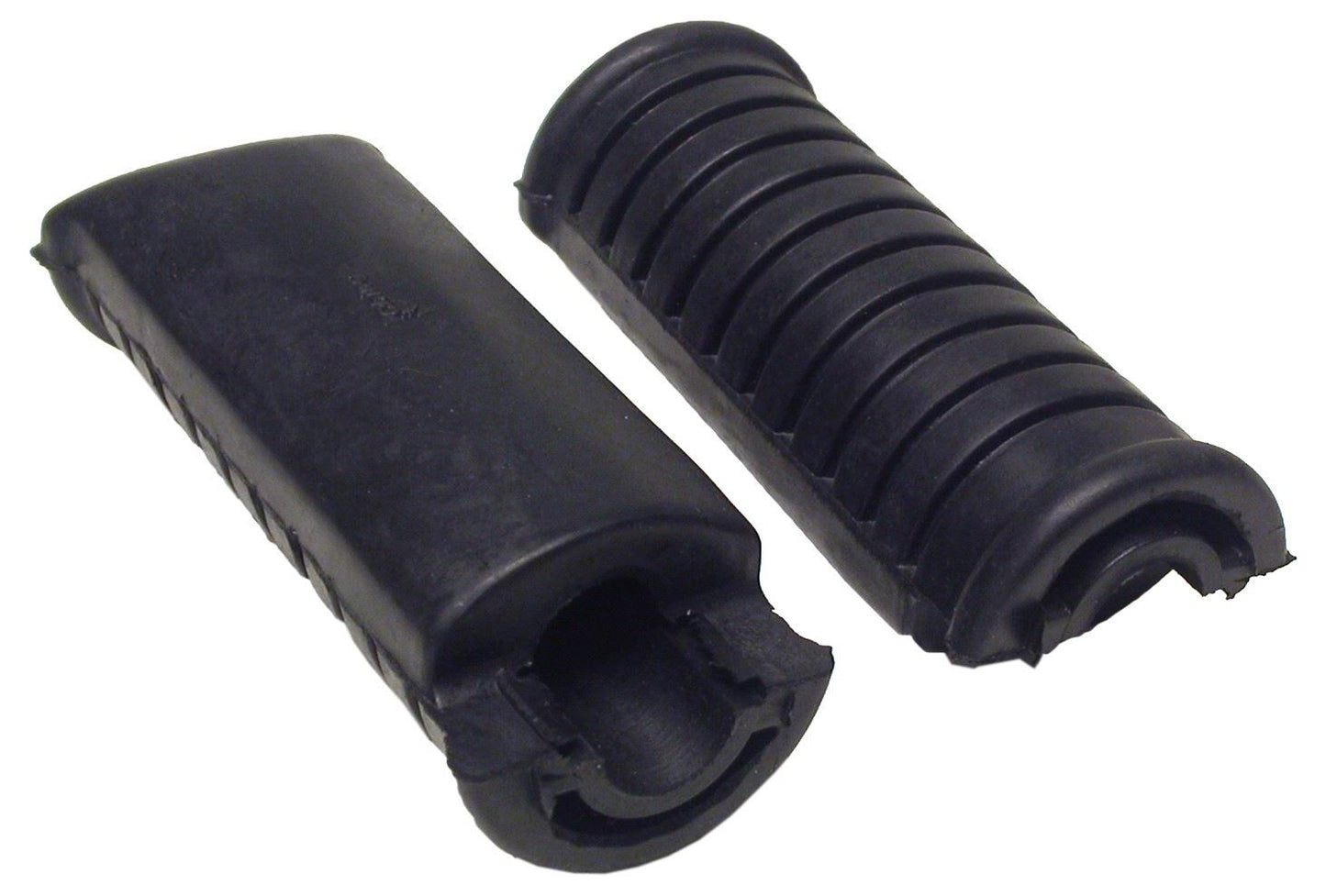 Footrest Rubbers 16mm Round Fitting & 110mm Long (Pair)
