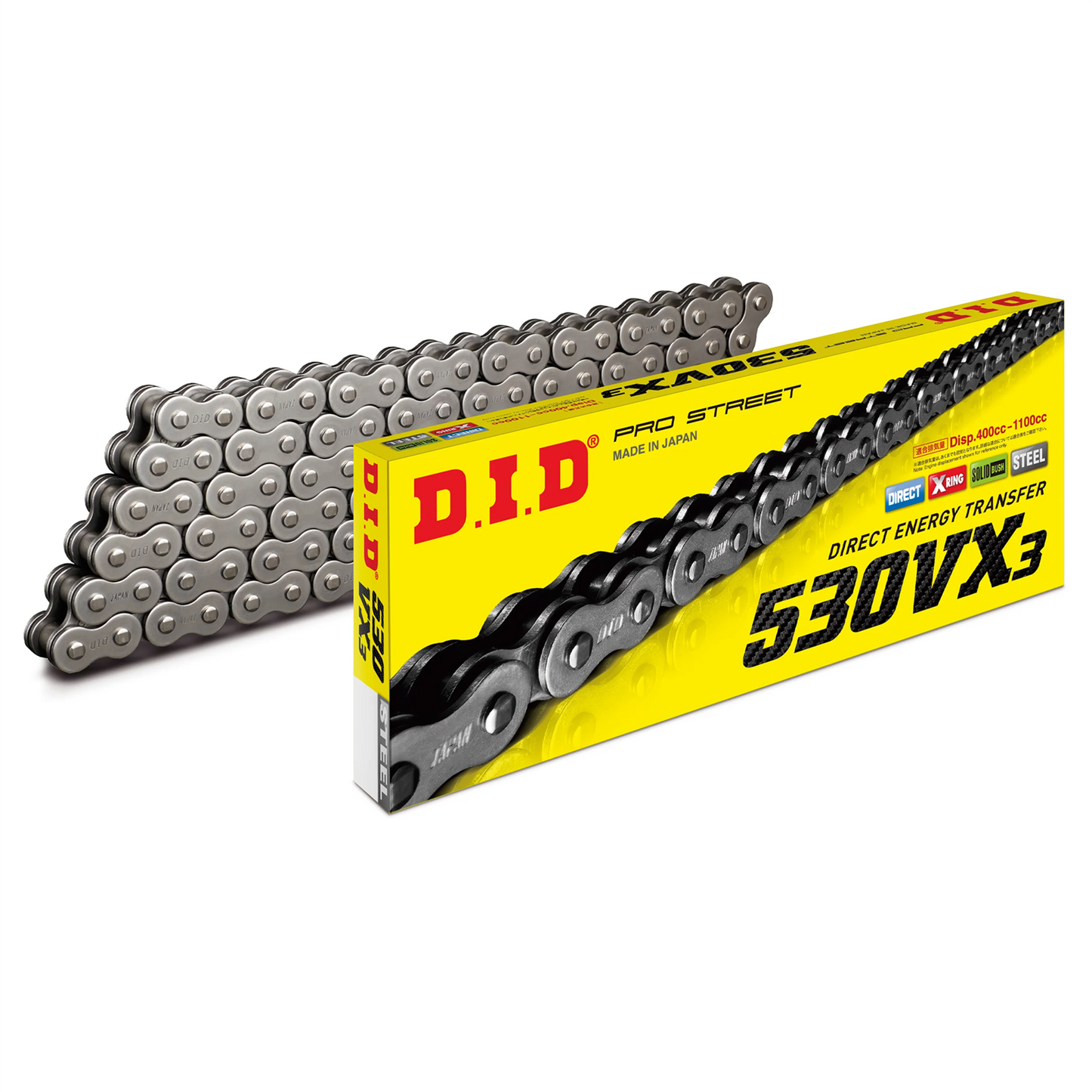 Chain DID 530VX-118 O-Ring(Black)