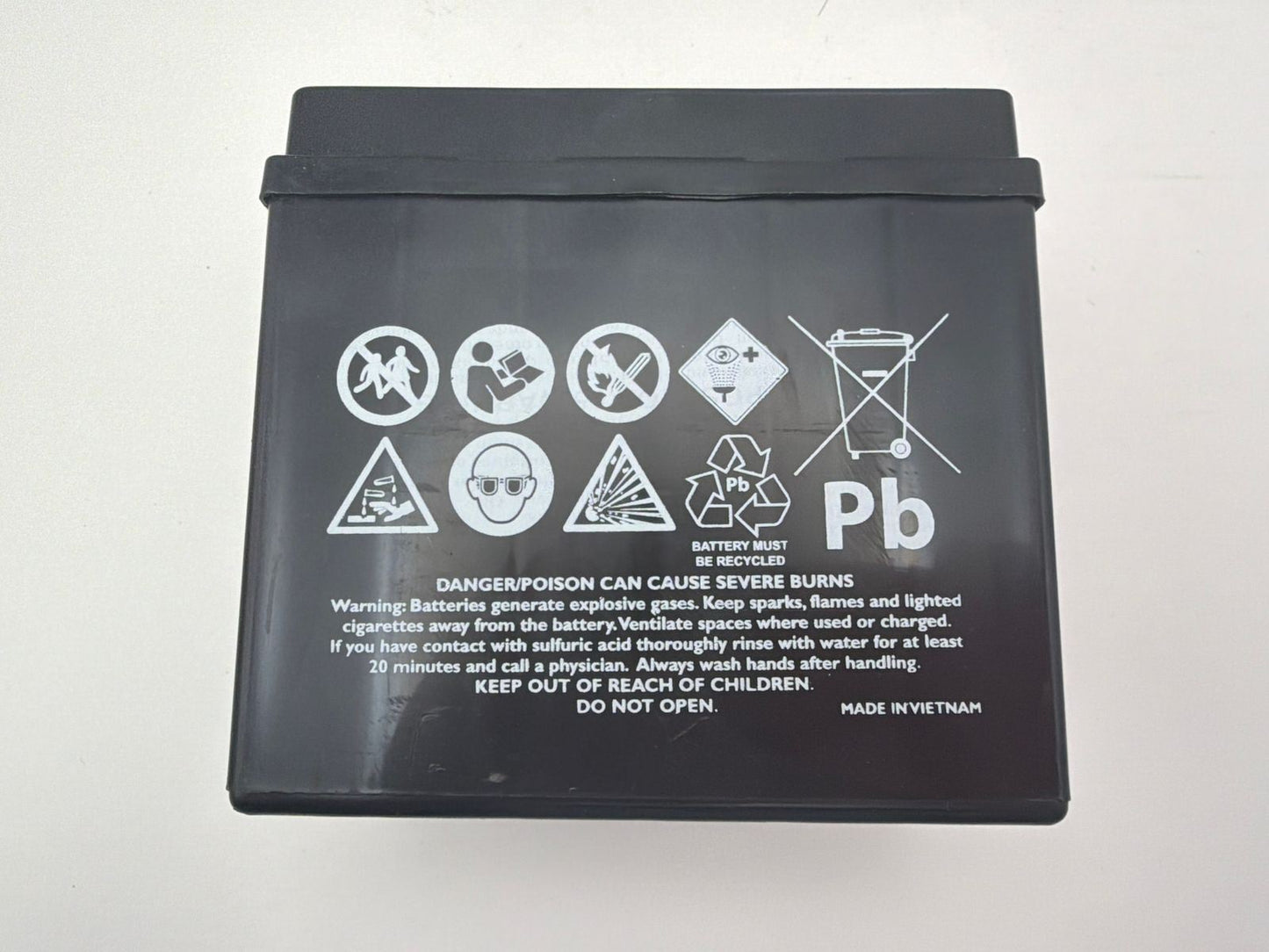 Battery CTZ7S-BS With Acid Pack 12v 6AH CCA:100A L:113mm H:107mm W:70mm