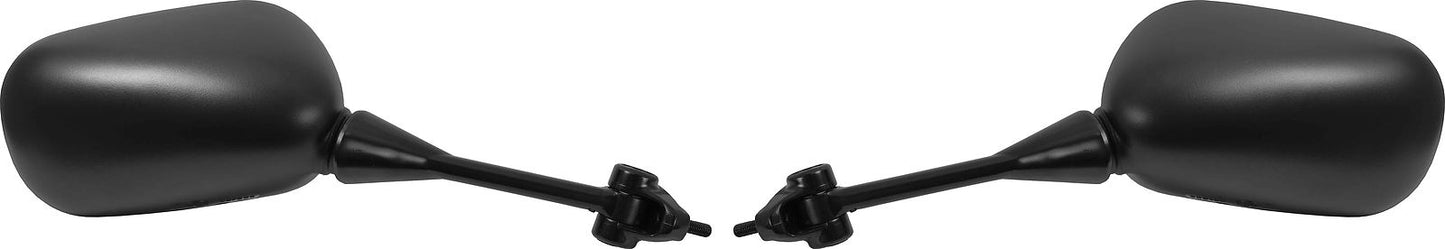 Mirrors Fairing Black 28mm Left & Right Kaw ER6-F 06-08