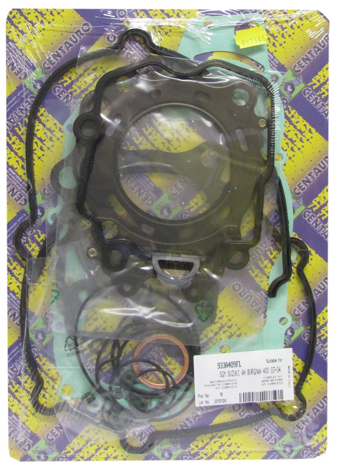 Centauro Full Gasket Set Suzuki AN400 Burgman 2003-2006