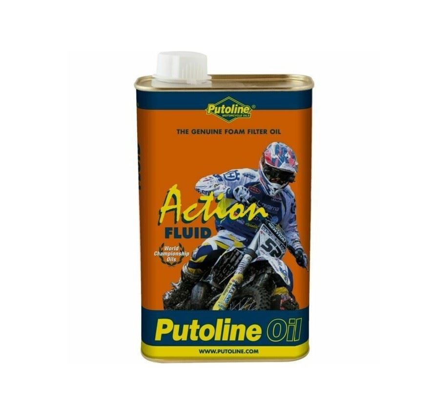 Putoline Action Fluid Motorcycle Foam Air Filter Oil - 1 Litre