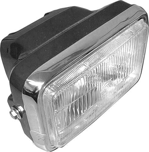 Headlight Rectangle Complete Honda CB125TD, CG125 Brazil