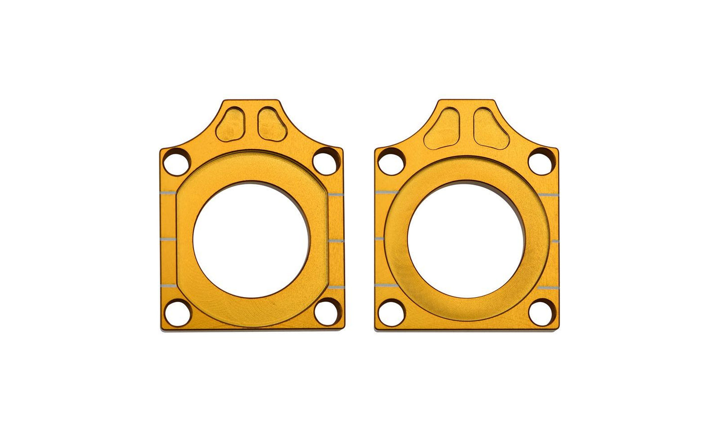 Wheel Pulls Gold fits Kawasaki KX125 03-08, KX250 03-08, KX250F 06-16, KX450F 06-15, KLX450-15 O.E Ref 33040-0075 & 33040-0020 also Suzuki RM-Z250 04-06