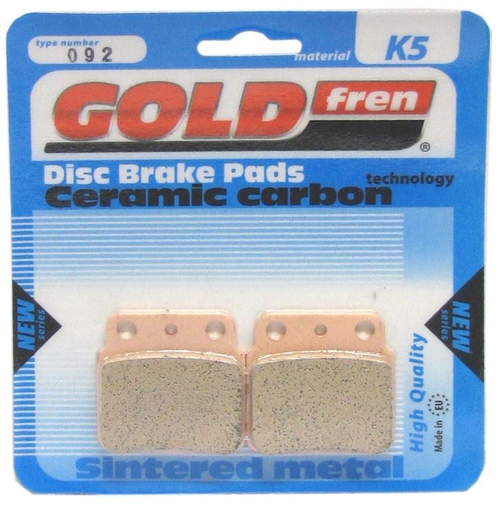 Goldfren Brake Pads K5-092, VD341, FA137, FDB2016, SBS649