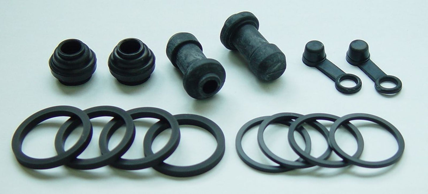 TourMax Brake Caliper Seal Rebuild Kit Front Honda CBF600N, S 04-08, CBR600F 91-98, CB600F Hornet 00-08, CB750F 97-01, VFR750F 88-96, CBR1000F 90-91, TRX250R 86-89, TRX450ER 07-12, TRX450ER 07-12, TRX450R 04-09, TRX700XX 08-09