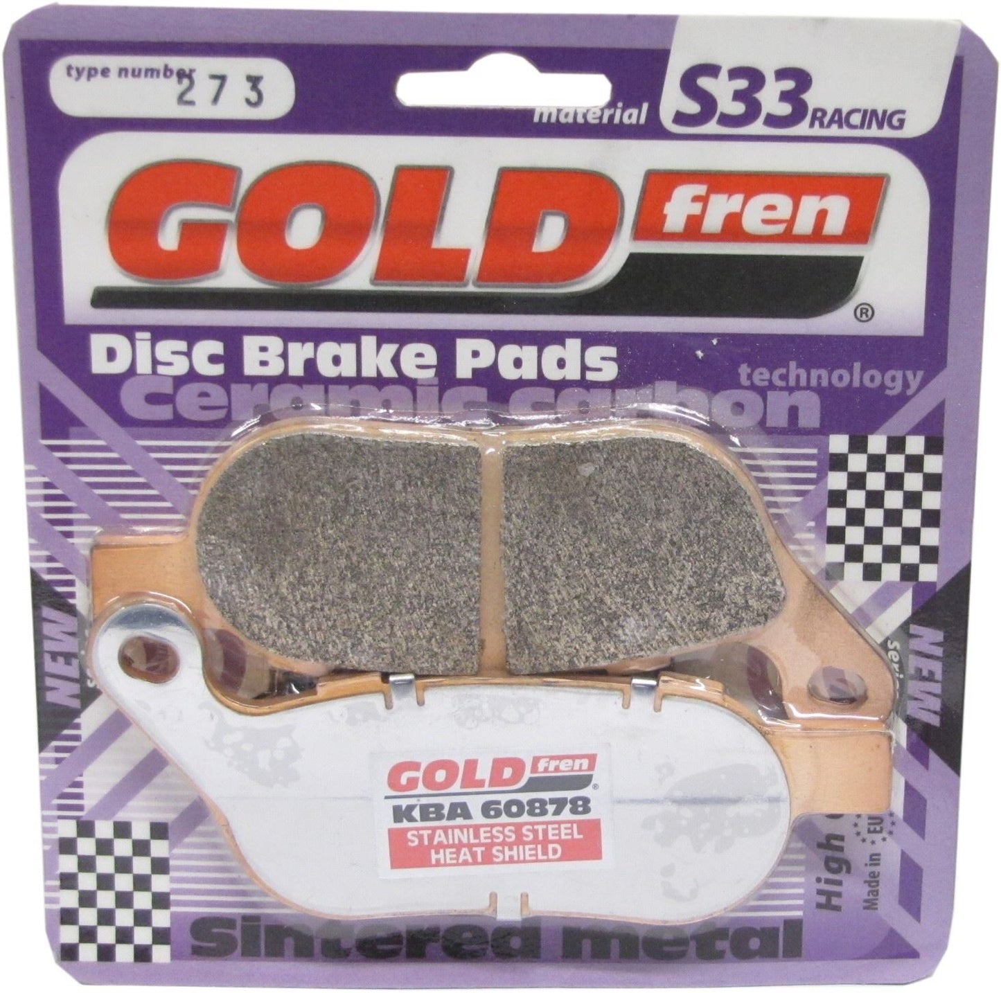 Goldfren Brake Pads S33-273, FA458