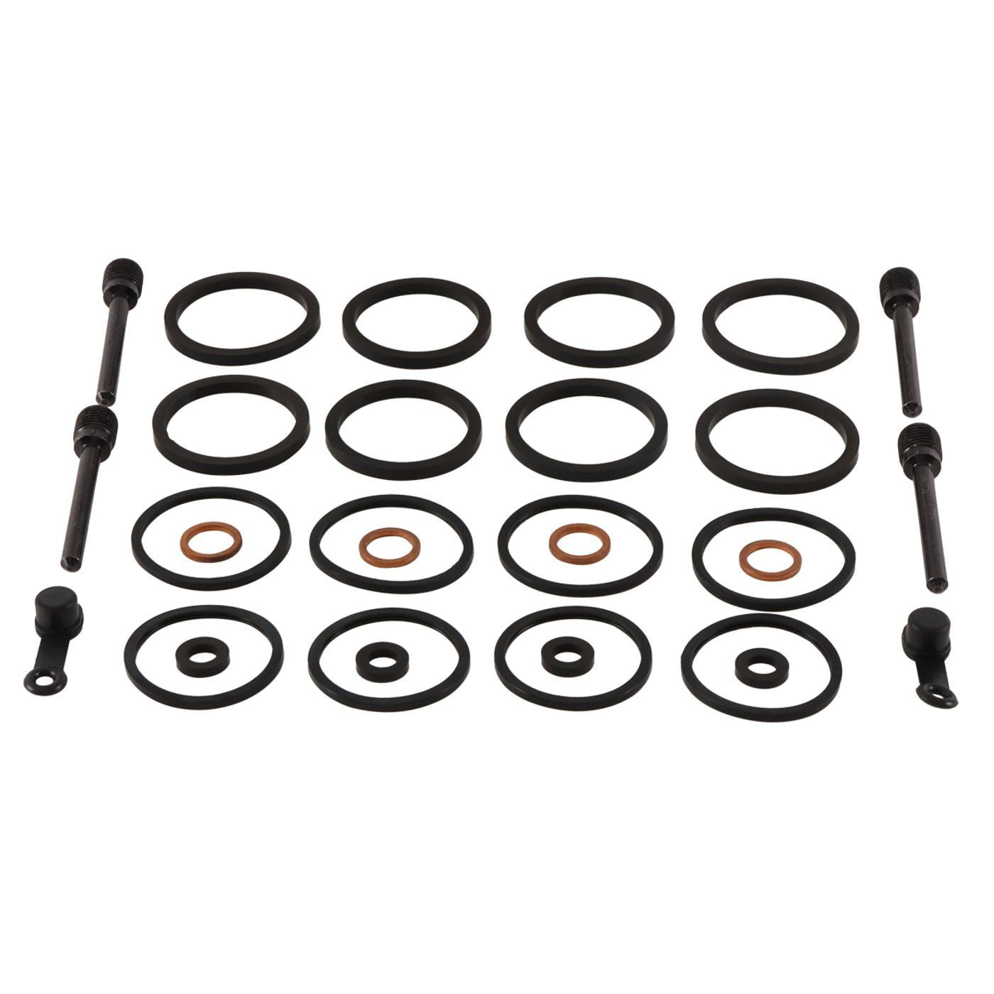 Caliper Rebuild Kit Front Honda CMX1100 21-22, Kawasaki H2 SX 2018, KLE1000 VERSYS LT 2021, KLZ1000 Versys 2019, SX1000 Ninja 21-22, Z1000 14-16, Z900RS 18-22, ZX1000 Ninja 14-21, ZX10R 08-10, Suzuki DL1000 V-Strom 14-19, DL1000 V-Strom XT 18-19,