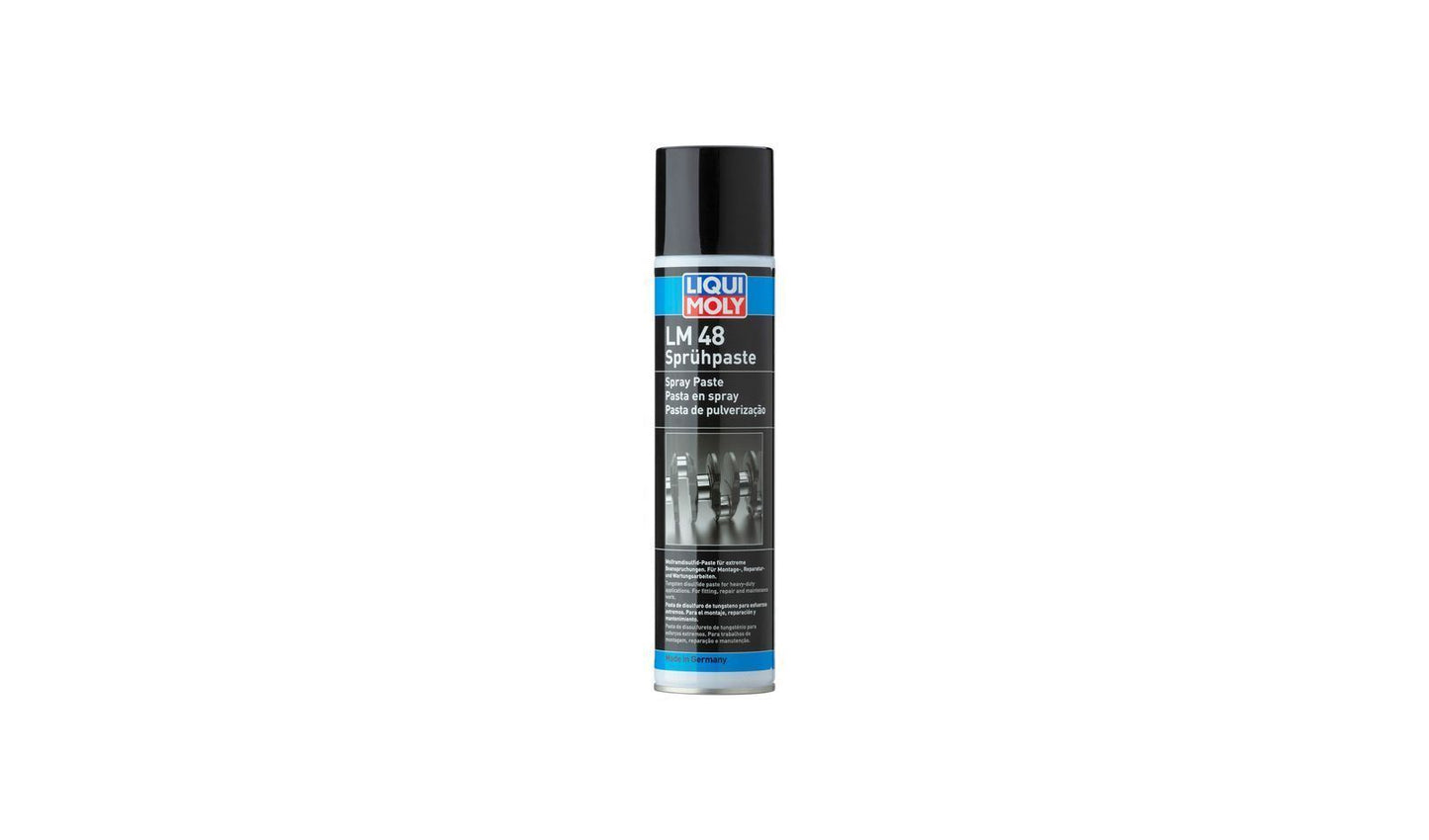 Liqui Moly LM 48 Tungsten Disulfide Spray Paste Helps Fitting of Bearings 300ml