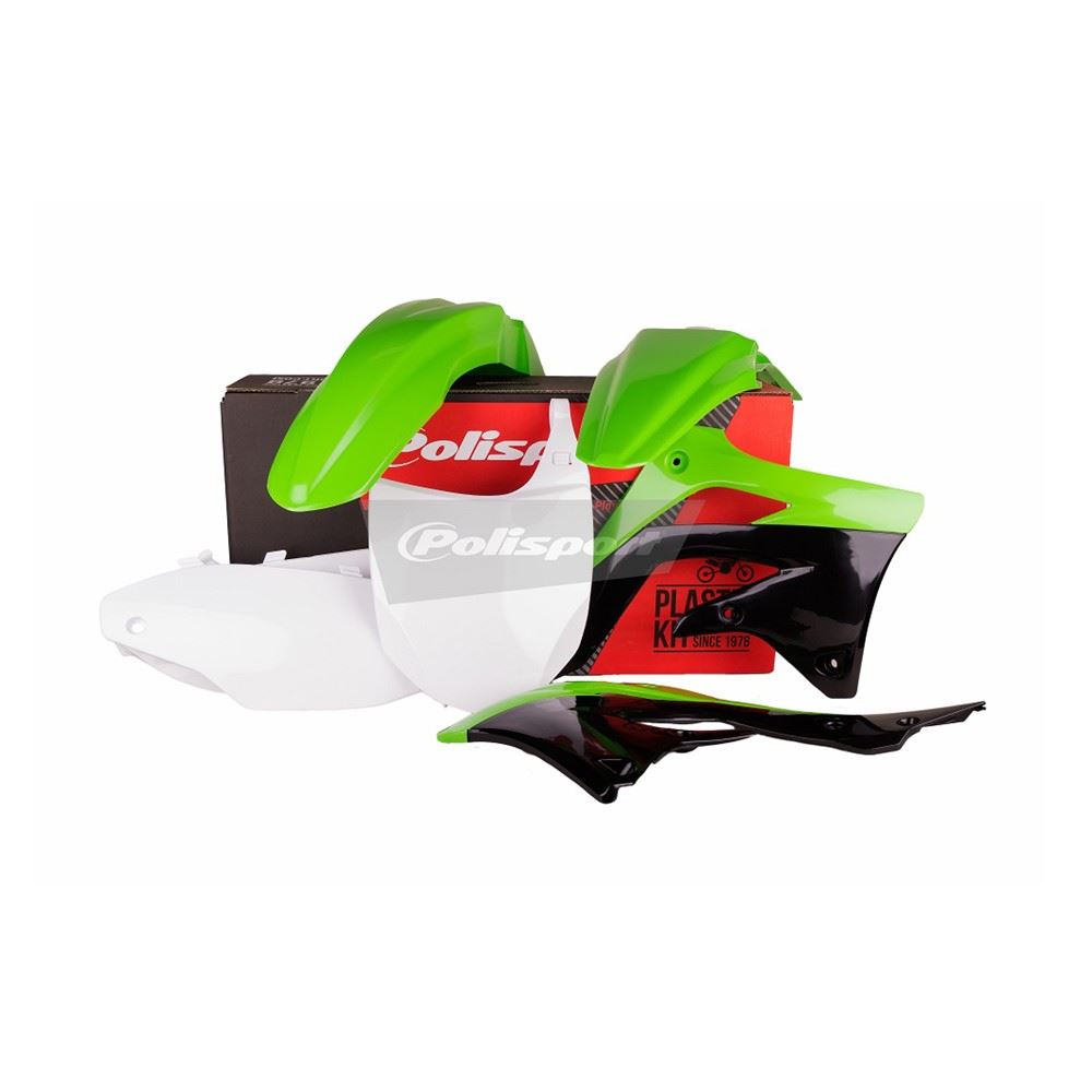 POLISPORT PLASTIC KIT KAWASAKI KX450F 2012, OEM STYLE