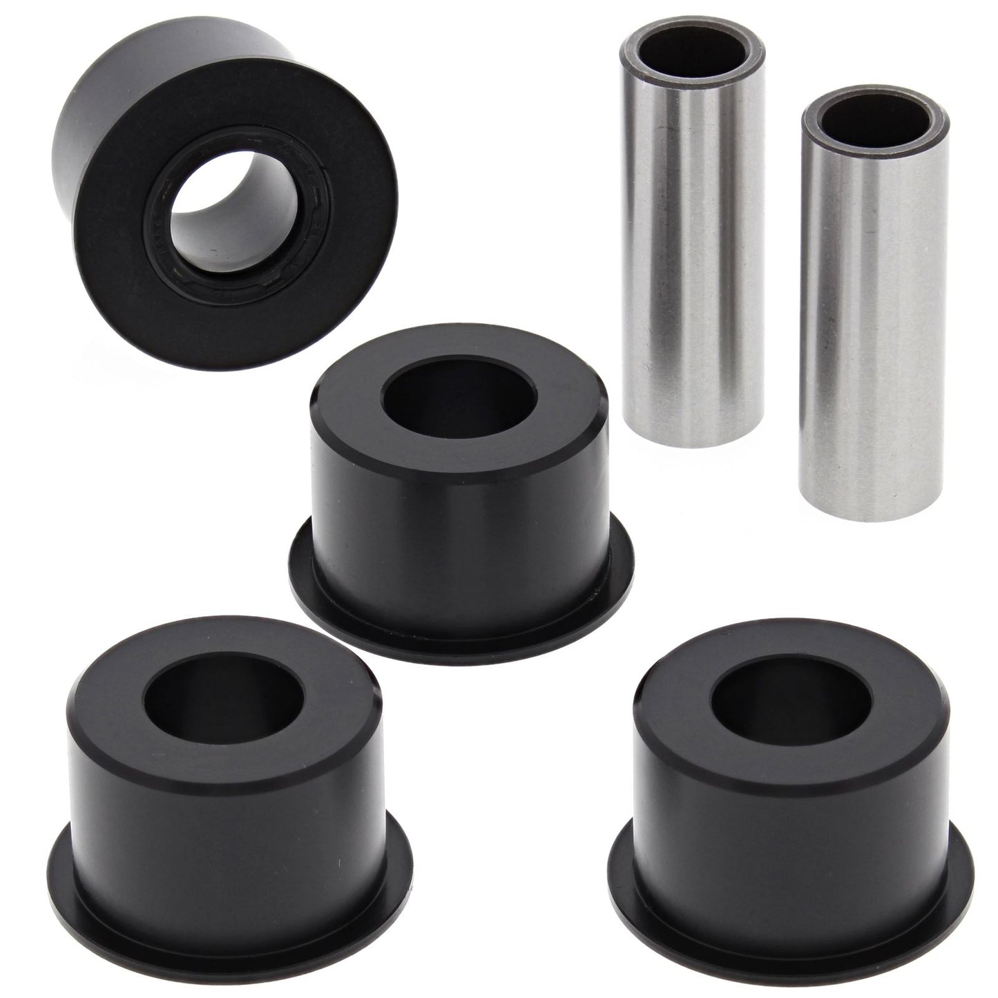 Front Lower A-Arm Bearing Kit, 2 Kits Req. Per Veh. Kawasaki KLF300B Bayou 88-05, KLF300C Bayou 4x4 89-05, KLF400 Bayou 93-99, KVF300A Prairie 4x4 99-02, KVF300B Prairie 2x4 99-02, KVF360A Prairie 4x4 03-13, KVF360B Prairie 03-11, KVF360C Prairie