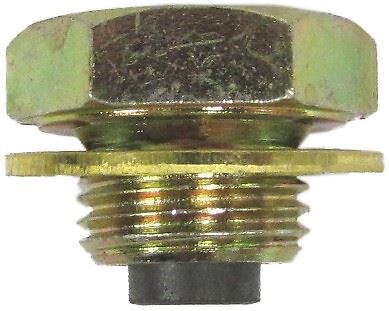 Oil Drain Bolt Magnetic 16mm x 1.50mm, Thread Length 9mm, Magnet Length 2.5mm