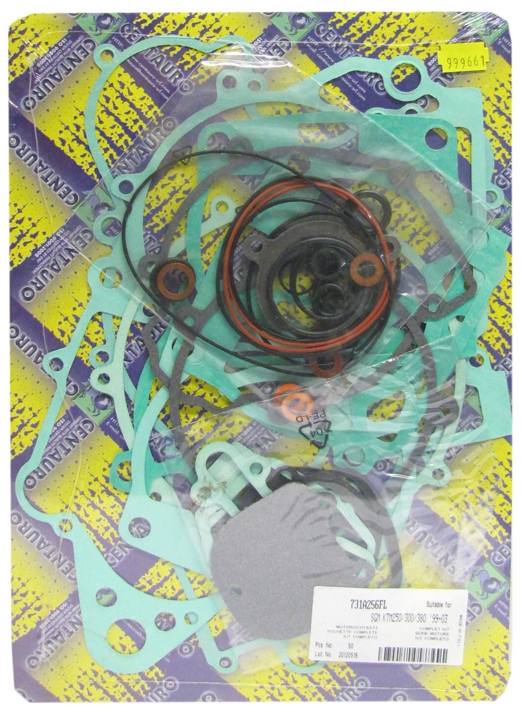 Centauro Full Gasket Set KTM 250 EXC 1999-03, SX 1999-02, 300 EXC 1999-03, 380 EXC 1999-02