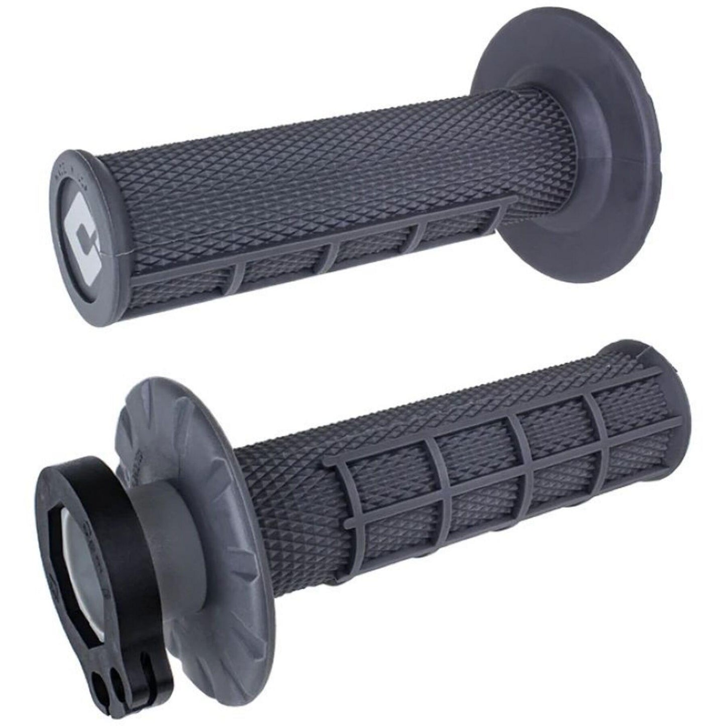 ODI Grips Half Waffle Lock On Graphite