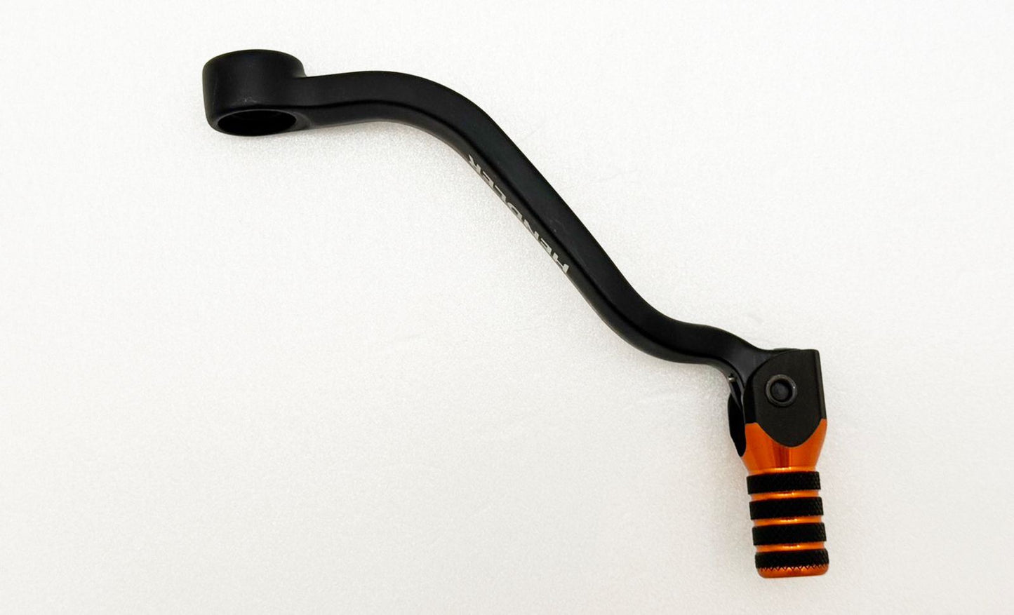 Gear Lever Alloy Black with Orange Tip KTM 250 EXC-F 12-16, 350 EXC-F 11-16, 250 SX-F 11-12, Husqvarna FC450 14-15, FE250 13-16, FE350 13-16, Husaberg FE250 13-14