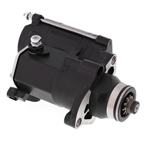 Starter Motor 1.4 Black Harley CVO Road Glide Ultra 15-16, FLD Dyna Switchback 12-16, FLD Dyna Switchback 12-16, FLHP Police Road King 07-11, FLHP Police Road King 12-14, FLHPE Police Road King 2007, FLHR CVO Road King 2014, FLHR Road King 07-11,