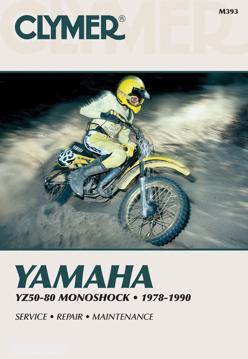 Clymer Repair Manual For Yamaha YZ 80 J 1982 (0080 CC)