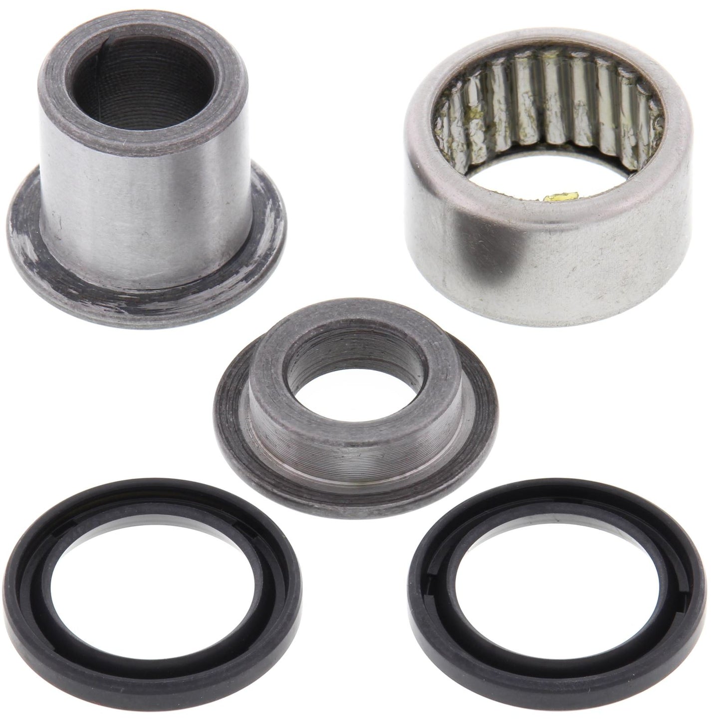 Lower Front Shock Bearing Kit Suzuki LT-R450 06-11, Upper Front Shock Bearing Kit Suzuki LT-R450 06-11, Upper Rear Shock Bearing Kit Suzuki LT-R450 06-11, RM125 2001, RM125 2004, RM125 02-03, RM125 04-08, RM125 05-08, RM250 2001, RM250 2002, RM25