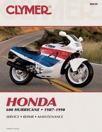 Clymer Manual For Honda Hurricane 600 87-90