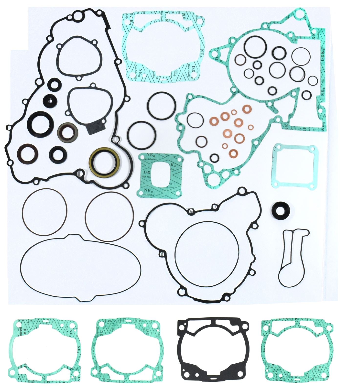 Centauro Full Gasket Set KTM 250 EXC, 250 SX 2017-2018 (When Out S/S To 115506C)