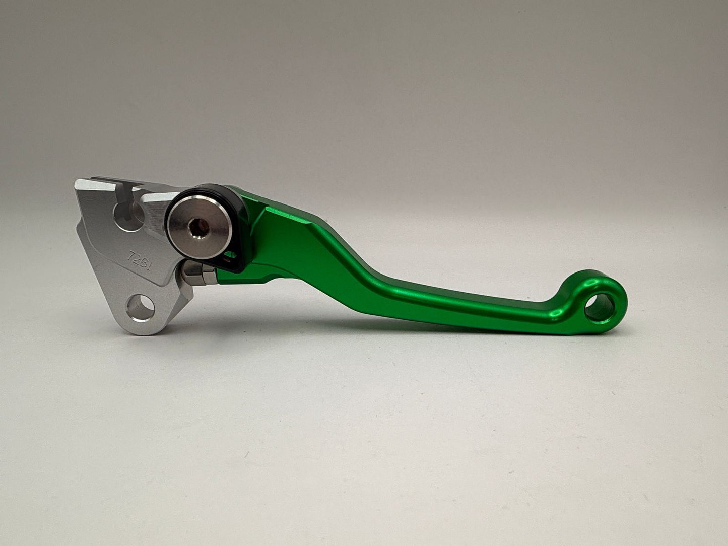 Snapback Clutch Green Lever fits Kawasaki KX125 06-08, KX250 05-08, KX250F 05-19, KX450F 06-18, Suzuki RMZ250 05-06, YZ125 01-14, YZ250 01-14, YZ250FX 01-06, YZ426F, YZ450F 01-08