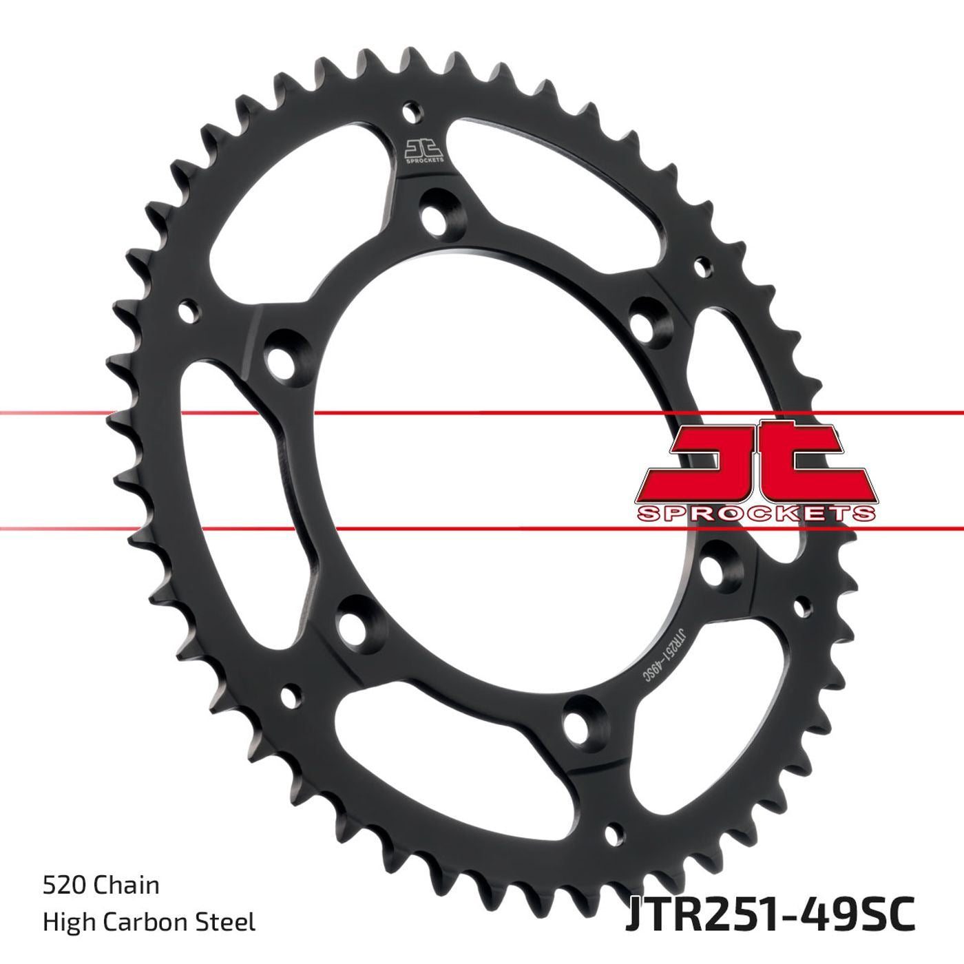 JTR251.49SC REAR SPROCKET 49 TOOTH PITCH