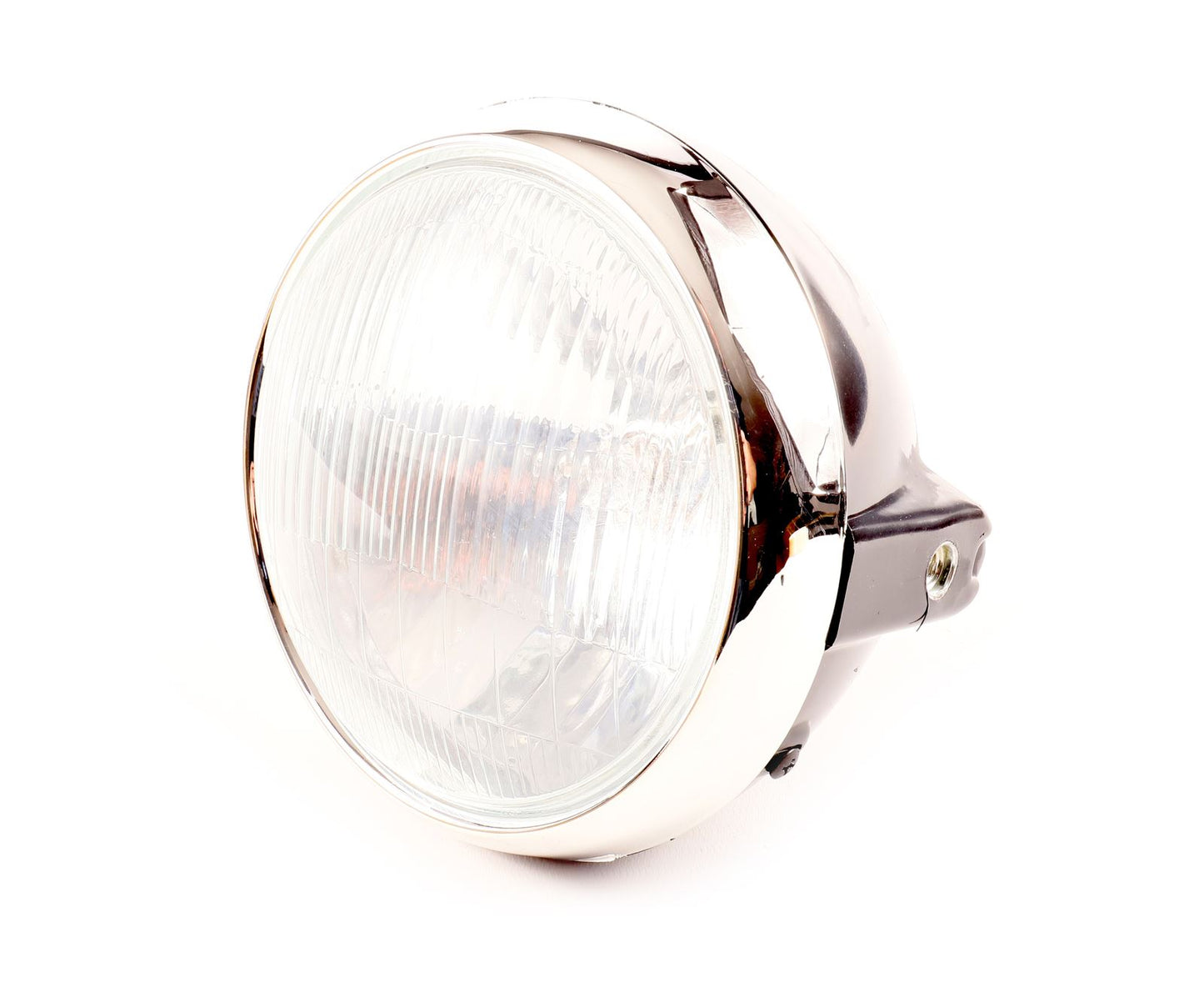 Headlight Round Black Back Complete Universal 5.5" CG125
