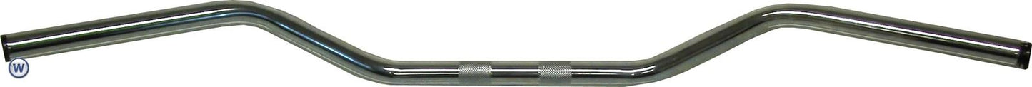 Handlebar 1'' Chrome Glide 4'' Rise With Dimples