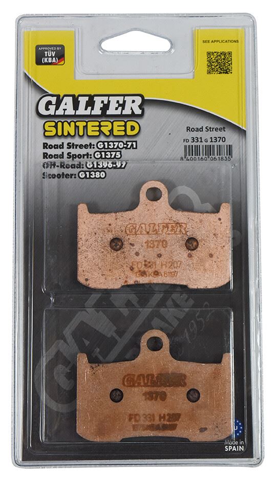 Galfer Brake Pad FD331,AD207,FA347,VD443,SBS782,FDB2158,DP922