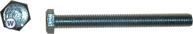 Bolts Hexagon M8 x 50mm x 1.25mm Pitch