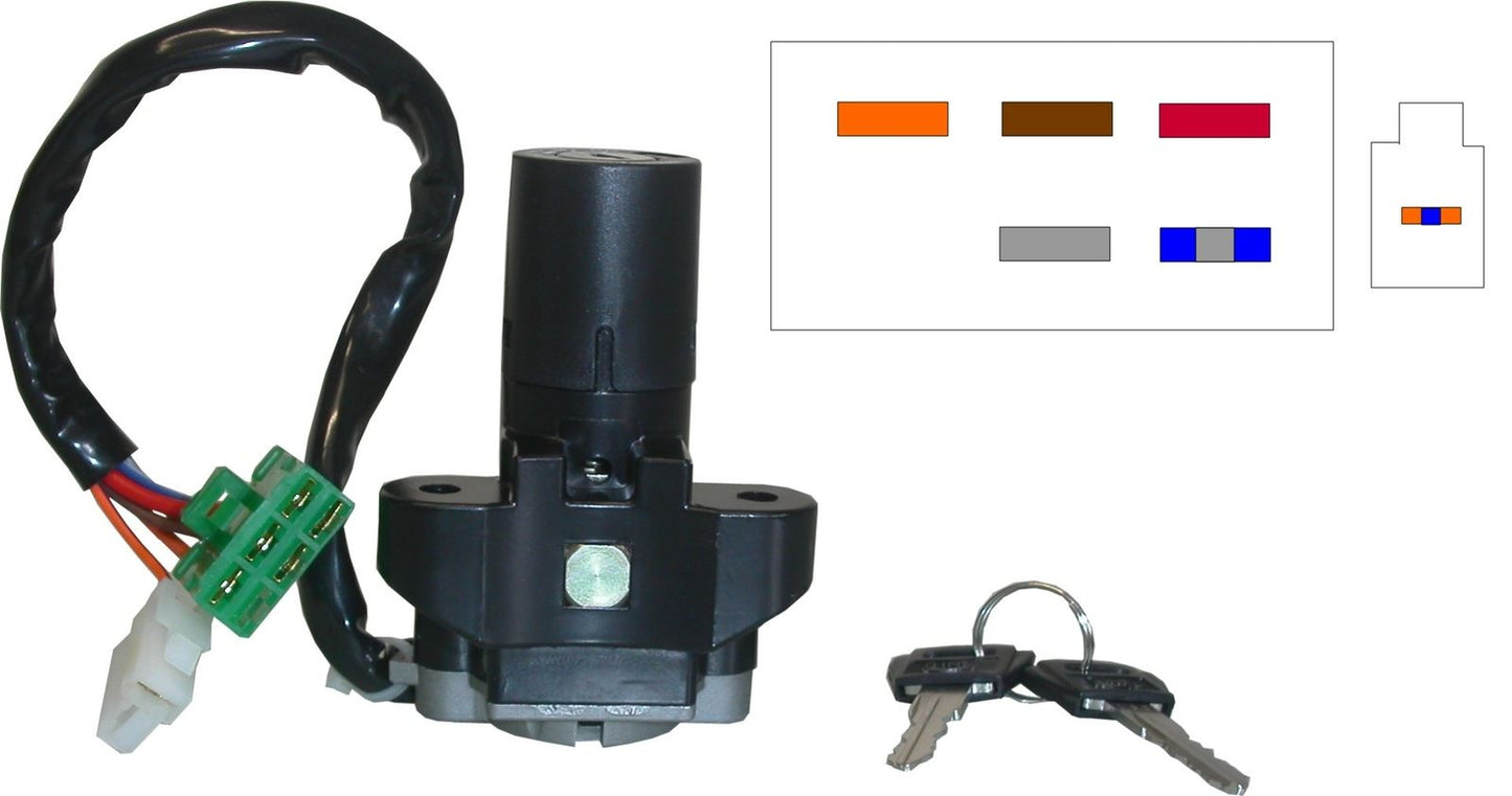 Ignition Switch Suzuki RGV250 89-96(7 Wires)