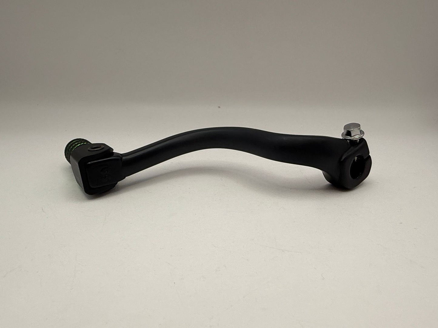 Gear Lever Alloy Black with Green Tip Kawasaki KX125 94-05