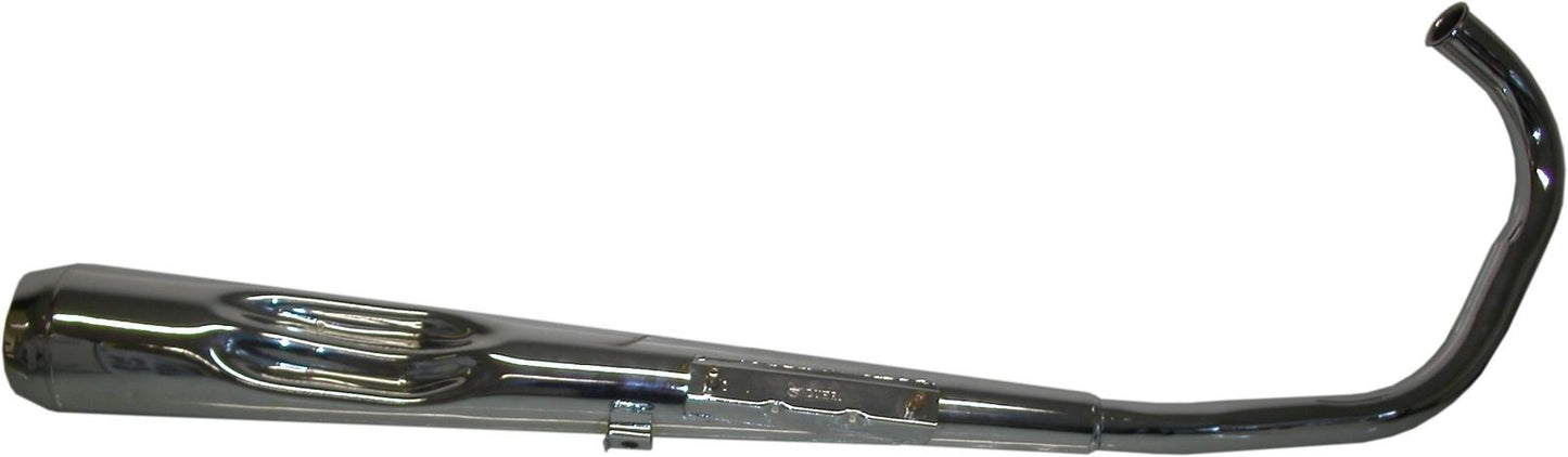 Exhaust & Downpipe Honda CB125T Left Hand 78-81