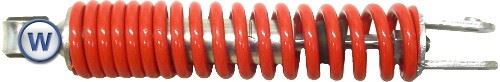 Shock 235mm Pin+Fork Mopeds, Scooters (Black Spring)