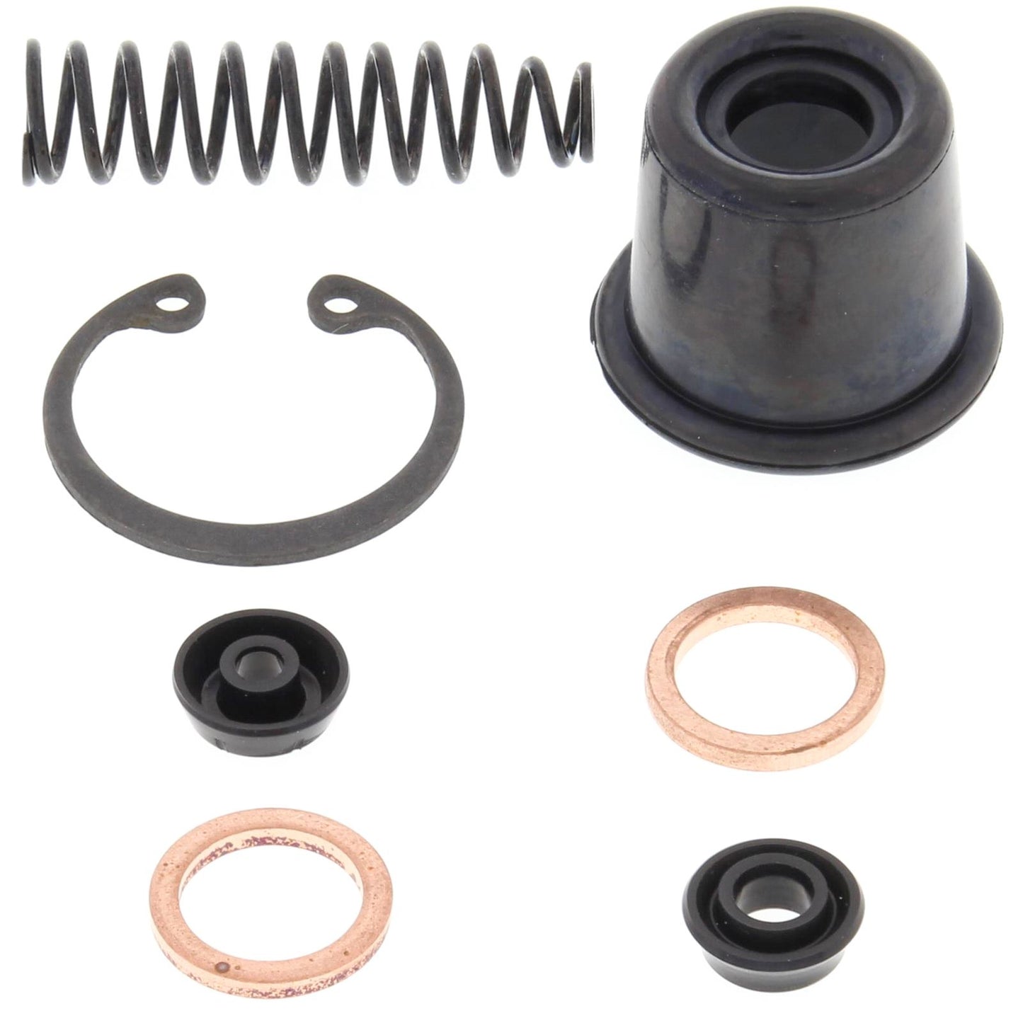 Master Cylinder Rebuild Kit Rear Honda CR125R 02-07, CR250R 02-07, CRF250F 19-22, CRF250R 2015, CRF250R 04-06, CRF250R 07-10, CRF250R 07-22, CRF250R 11-14, CRF250R 16-18, CRF250R 19-22, CRF250RX 19-22, CRF250X 04-17, CRF450L 19-20, CRF450R 2011,